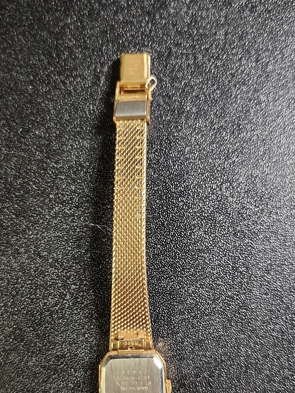 Seiko Gold-Tone Rectangular Watch - Picture 5 of 7